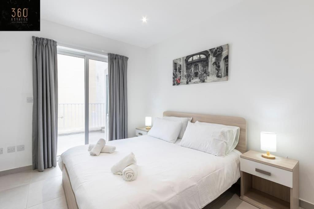 Spacious, Beautiful Central Penthouse With Bbq By 360 Estates Pietà Extérieur photo